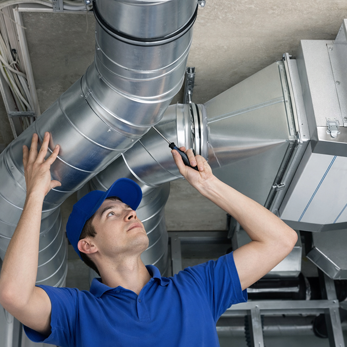 Modern business website template showcasing services and contact information.